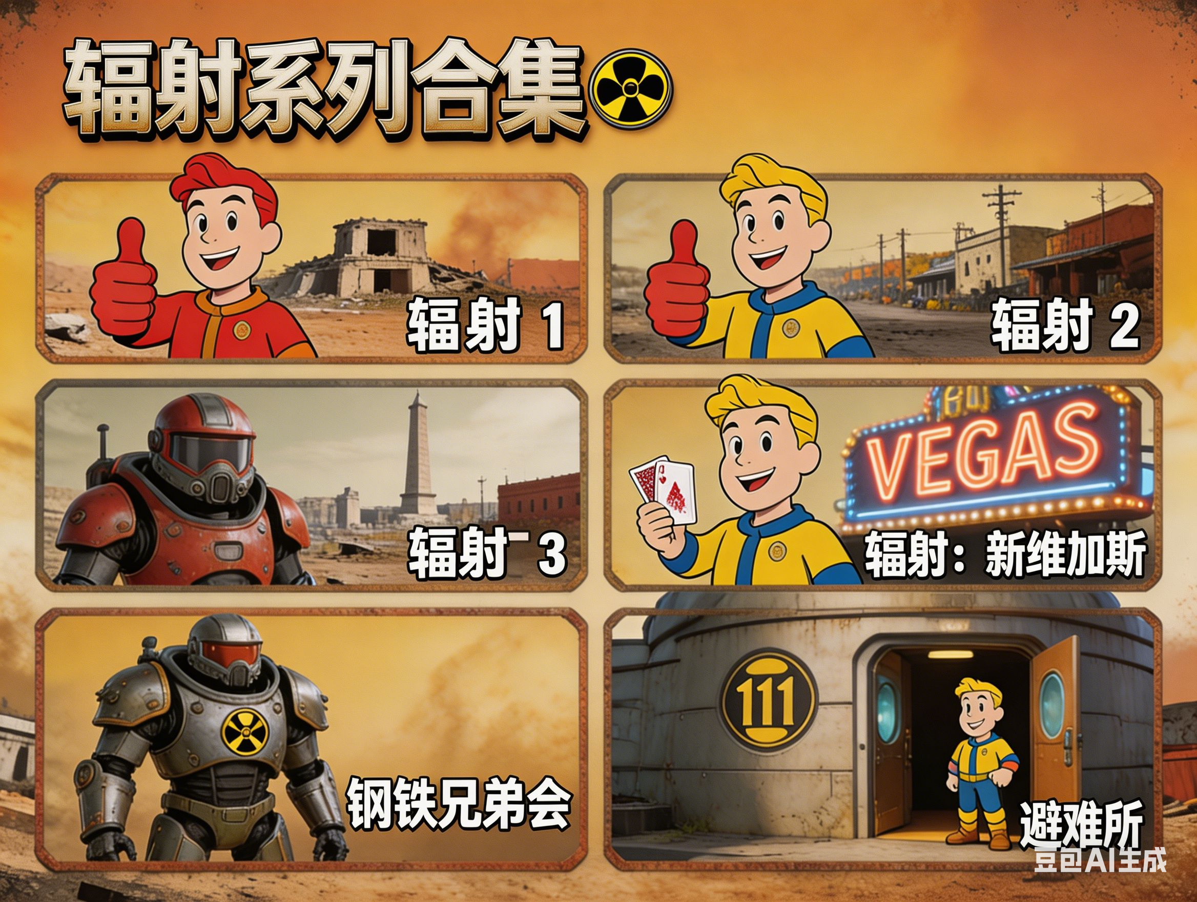辐射系列合集（1-3/新维加斯/钢铁兄弟会/避难所）免安装中文版下载-游戏宝库 - 单机游戏下载与玩家交流社区